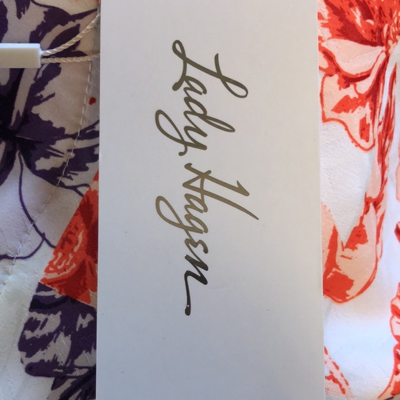 NWT Lady Hagen Floral Print Skort Size 6 - Picture 11 of 11